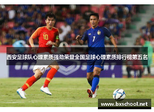 西安足球队心理素质强劲荣登全国足球心理素质排行榜第五名